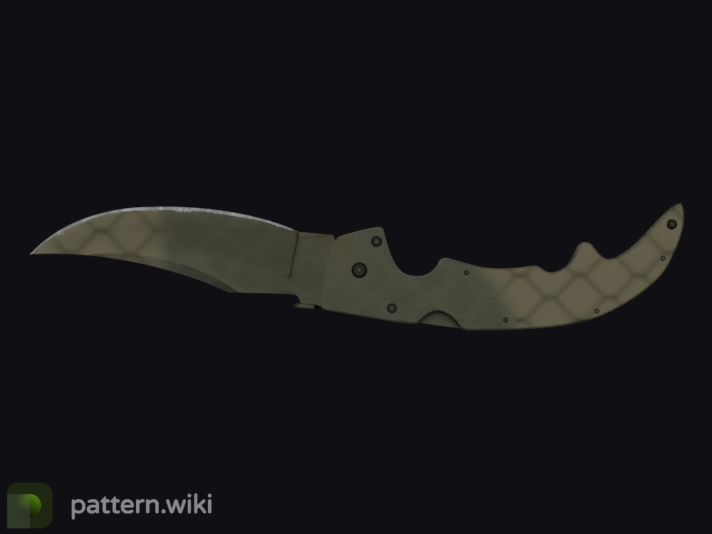 Falchion Knife Safari Mesh seed 976