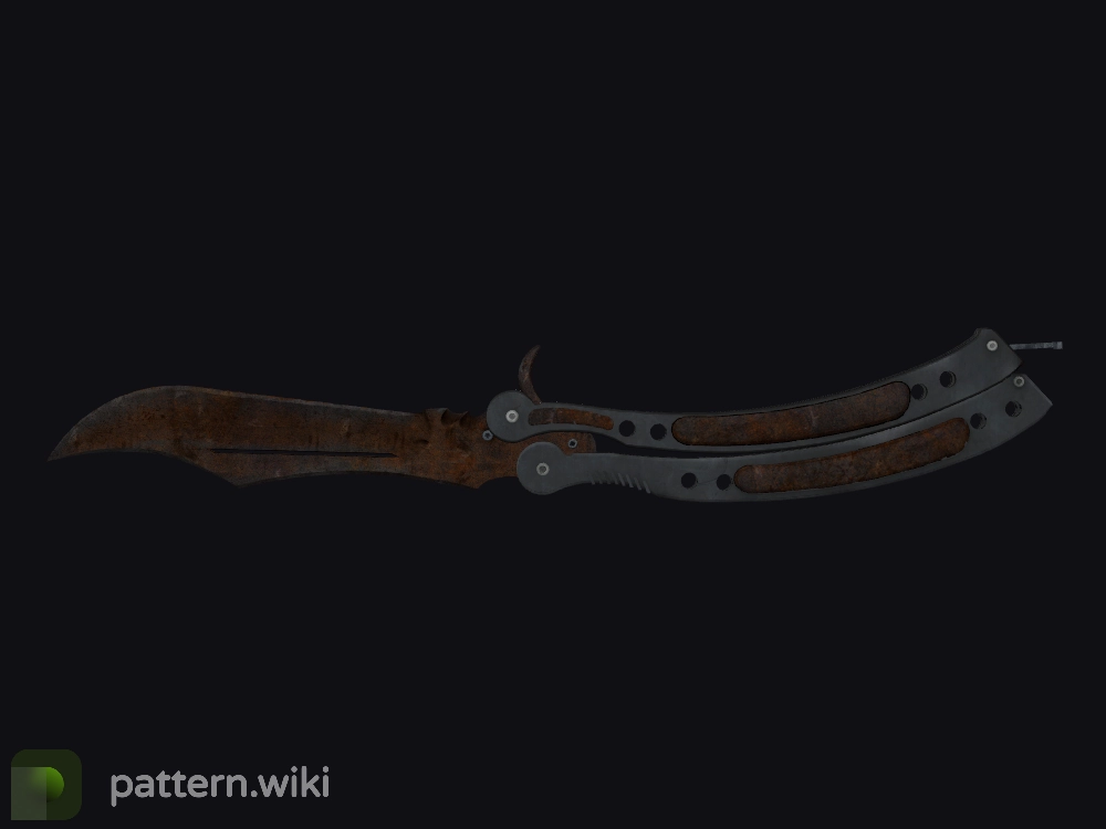 Butterfly Knife Rust Coat seed 63