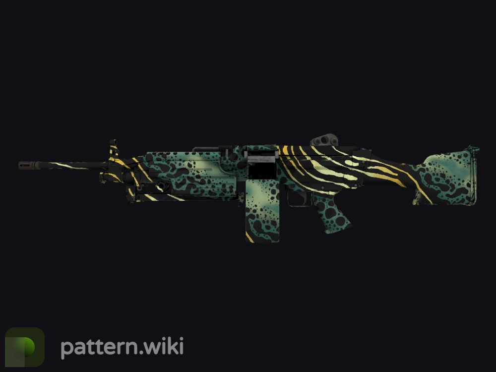 M249 Emerald Poison Dart seed 968