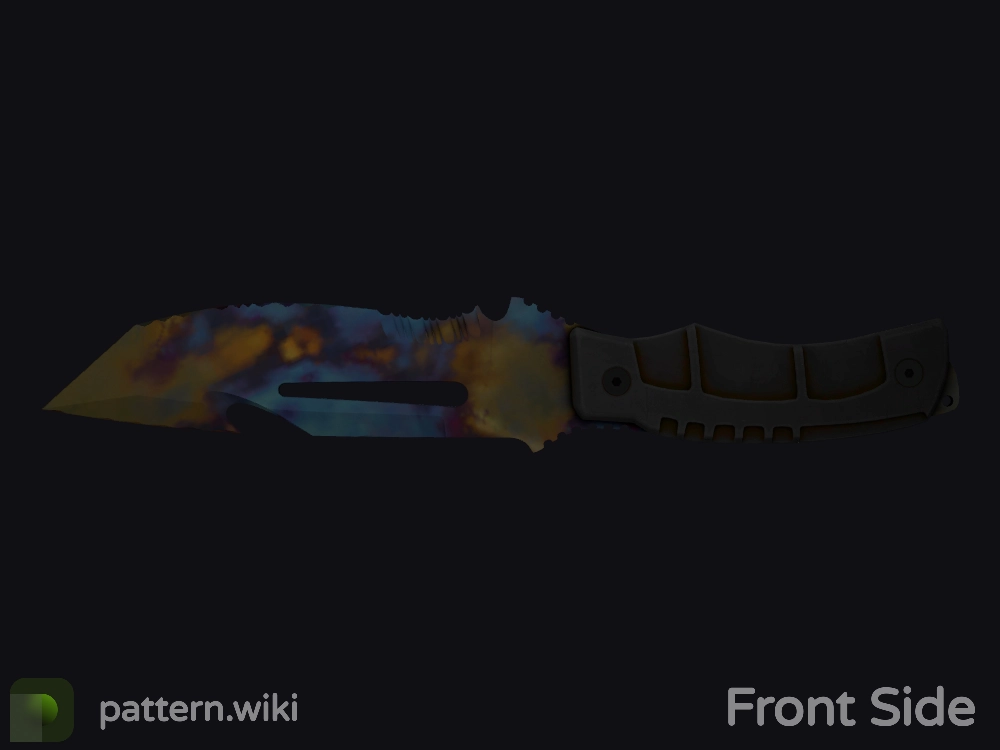 Survival Knife Case Hardened seed 731