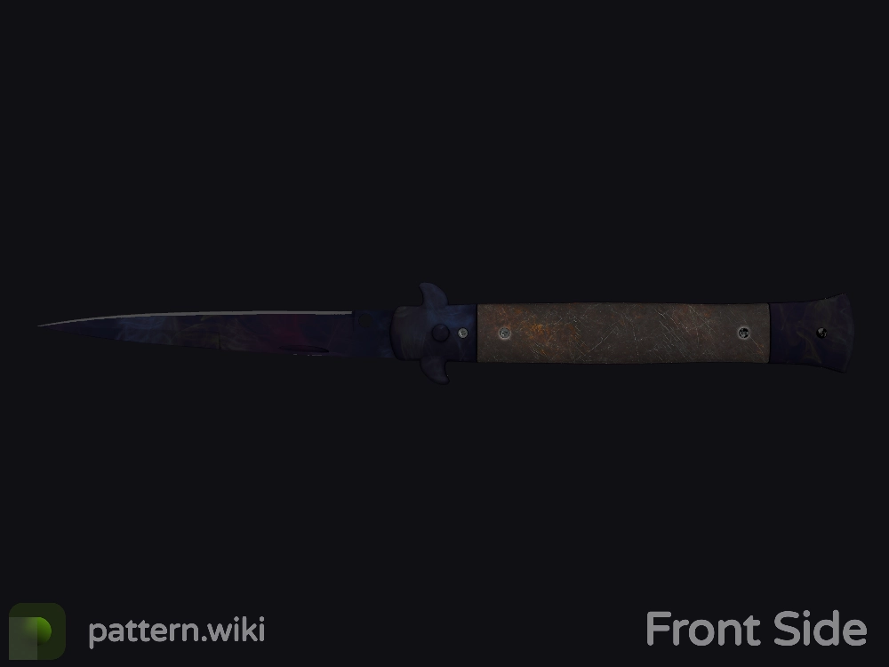 Stiletto Knife Doppler seed 187