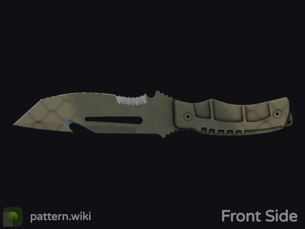 Survival Knife Safari Mesh seed 965