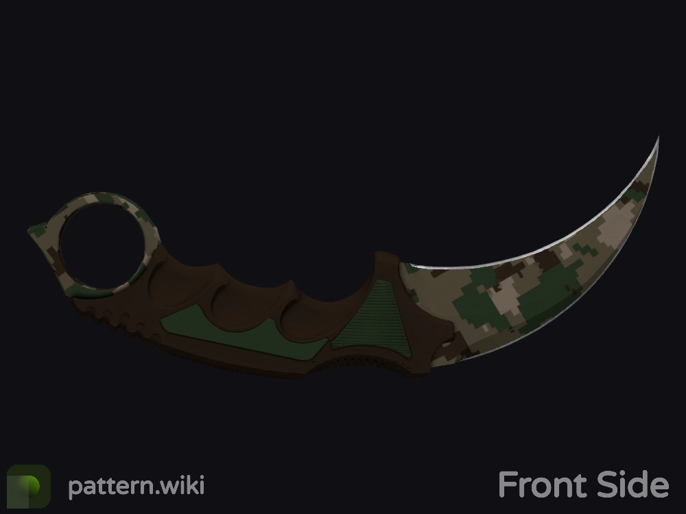 Karambit Forest DDPAT seed 137