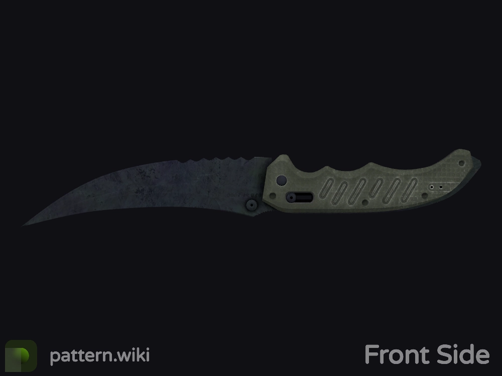 Flip Knife Blue Steel seed 598