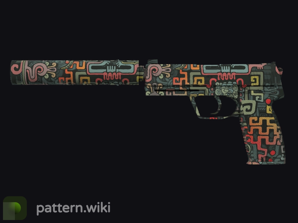 USP-S Ancient Visions seed 135