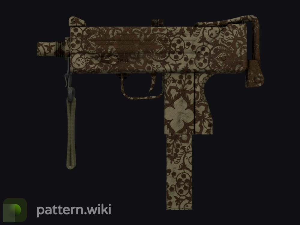 MAC-10 Sienna Damask seed 542