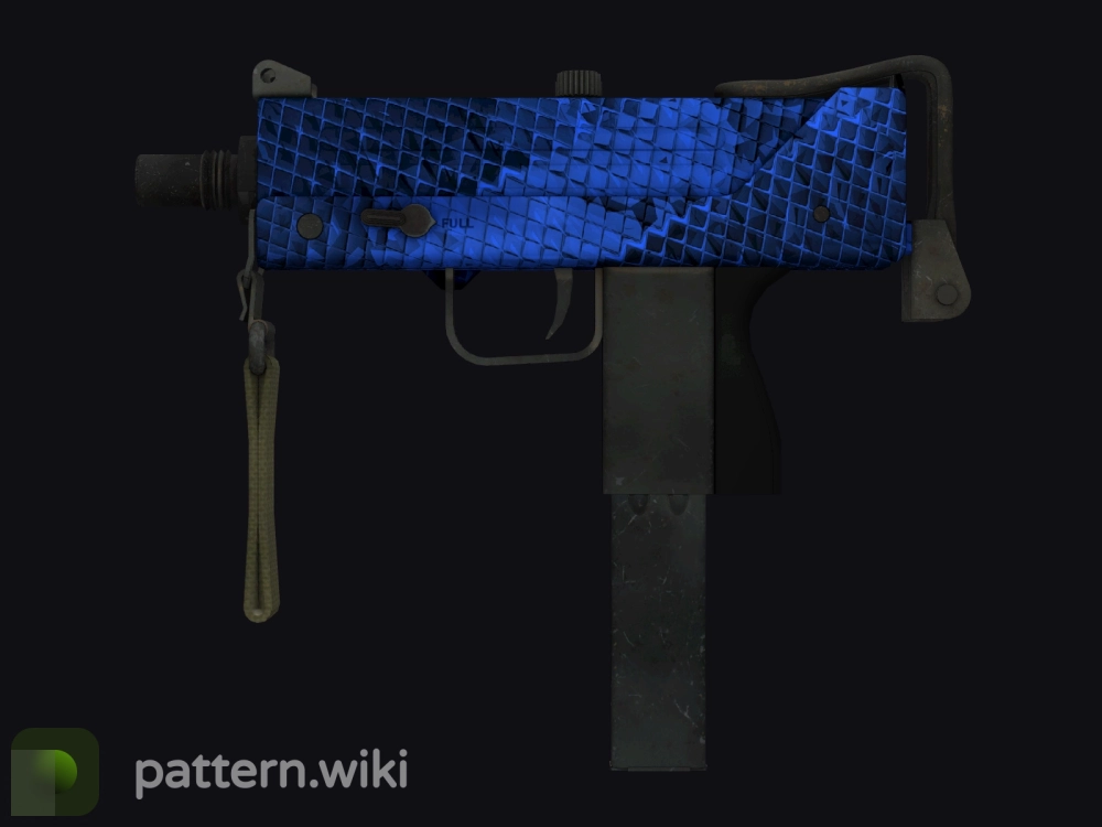 MAC-10 Lapis Gator seed 647