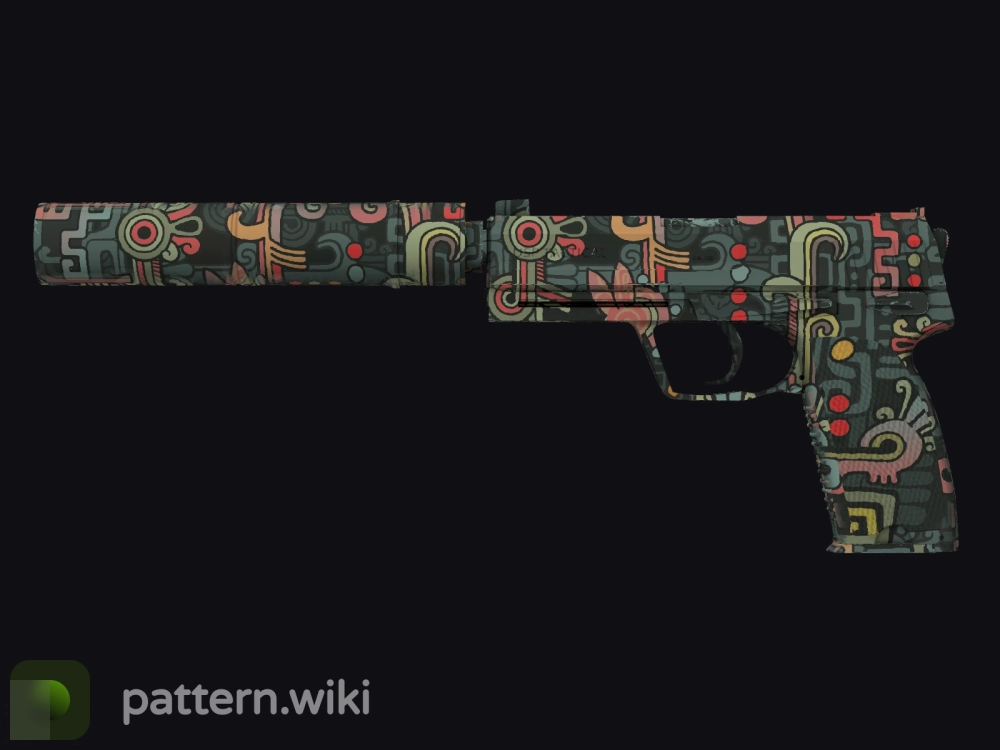 USP-S Ancient Visions seed 258