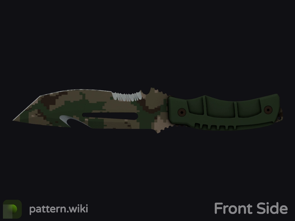 Survival Knife Forest DDPAT seed 434