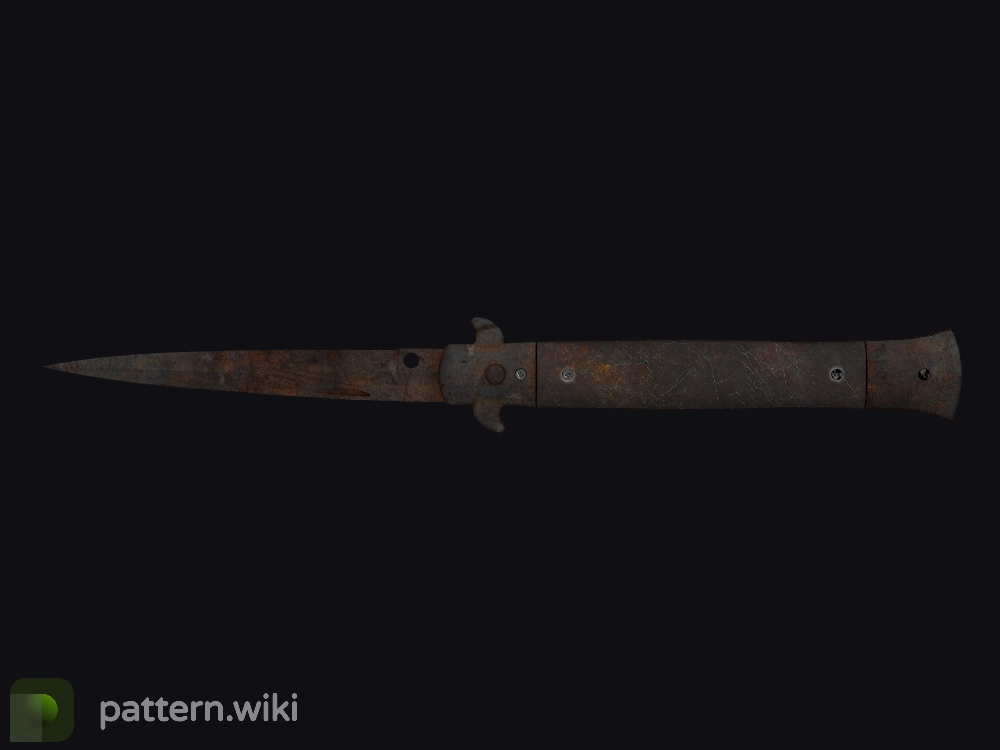 Stiletto Knife Rust Coat seed 888