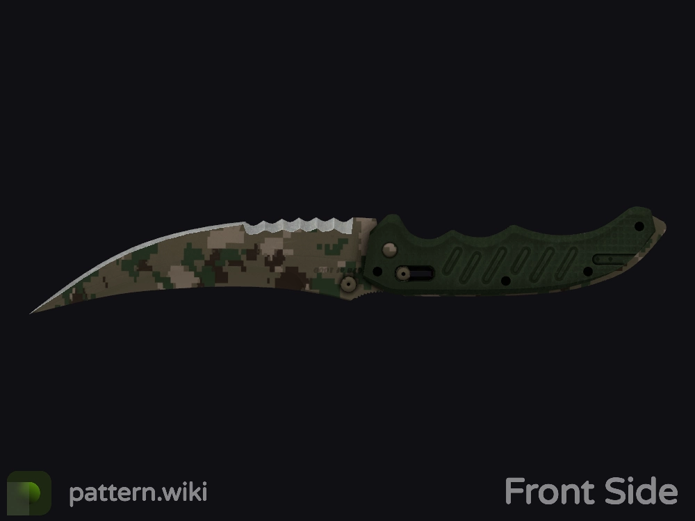 Flip Knife Forest DDPAT seed 297