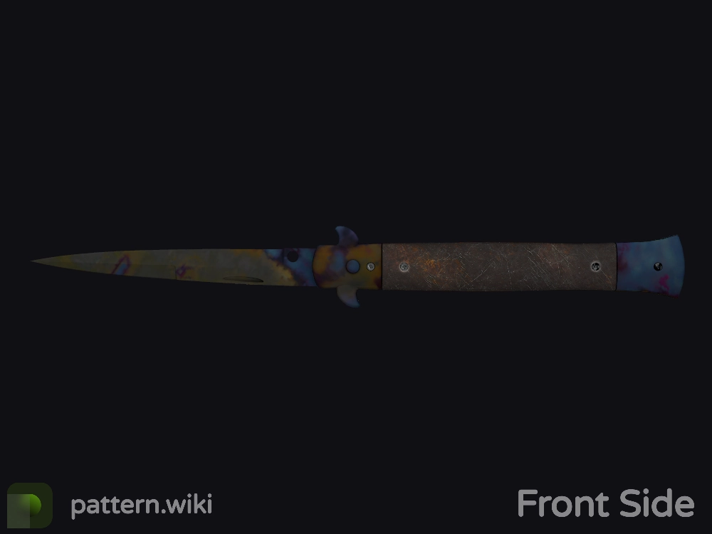 Stiletto Knife Case Hardened seed 76