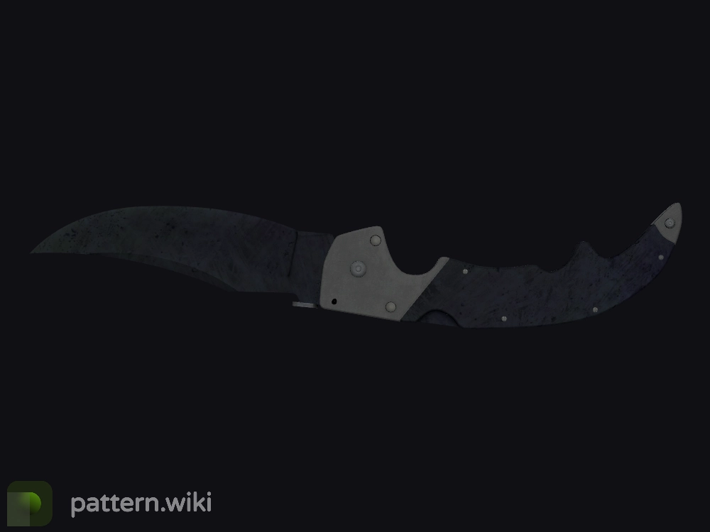 Falchion Knife Blue Steel seed 456