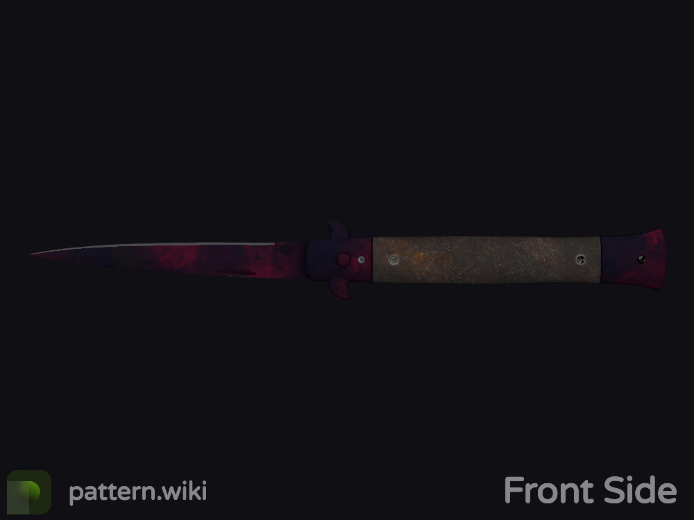 Stiletto Knife Doppler seed 142