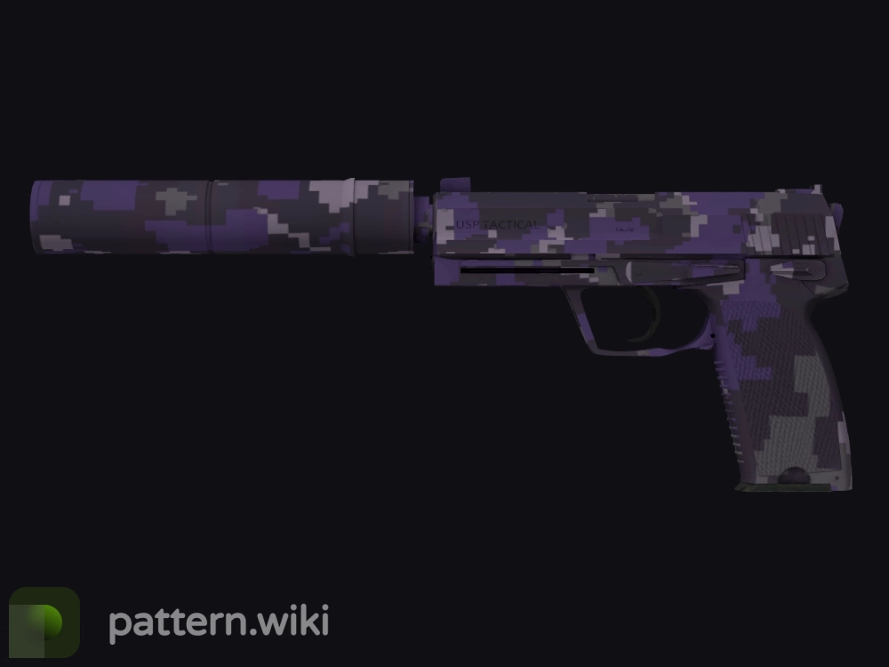 USP-S Purple DDPAT seed 291