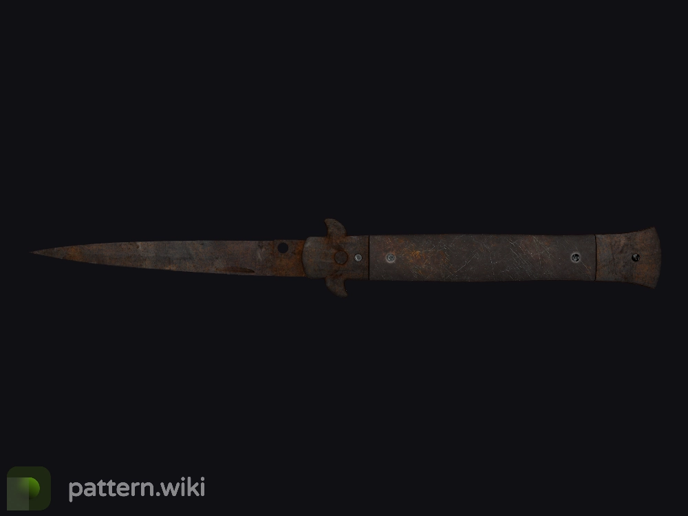 Stiletto Knife Rust Coat seed 783