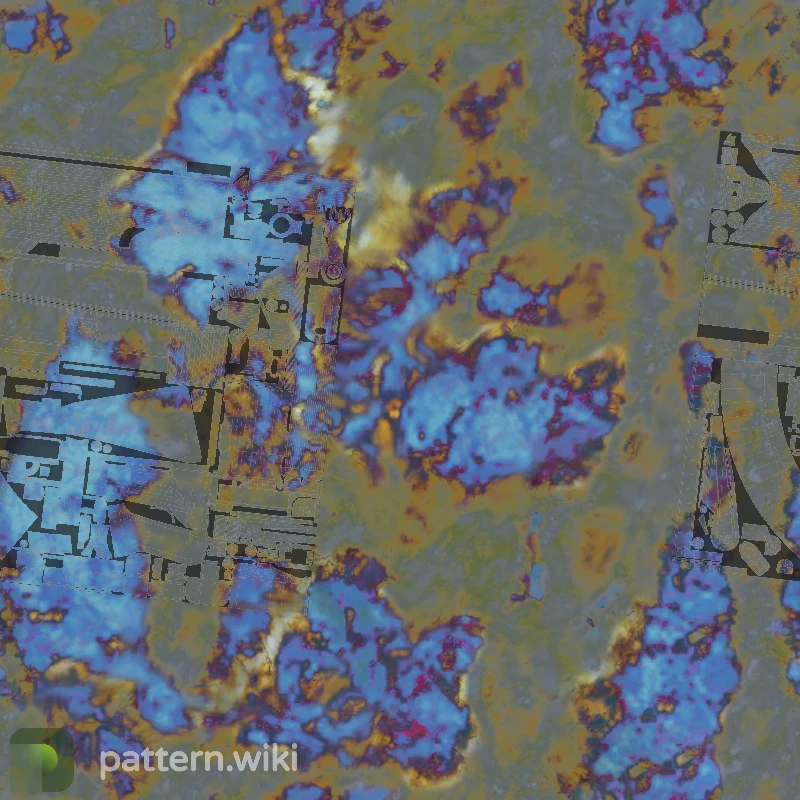 AK-47 Case Hardened seed 807 pattern template