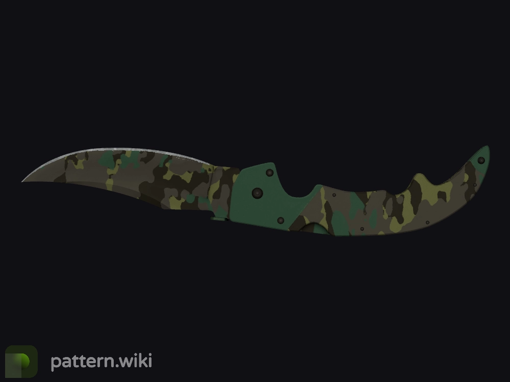 Falchion Knife Boreal Forest seed 267