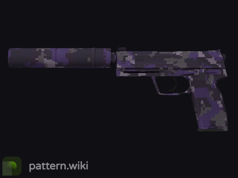 USP-S Purple DDPAT seed 3