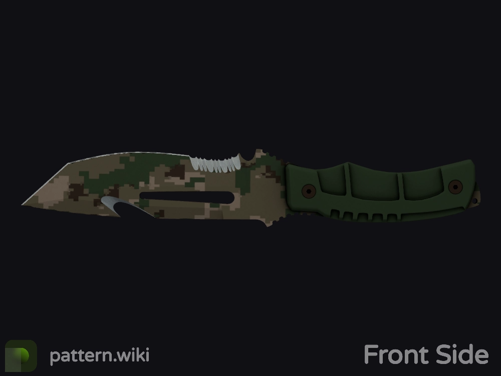 Survival Knife Forest DDPAT seed 384