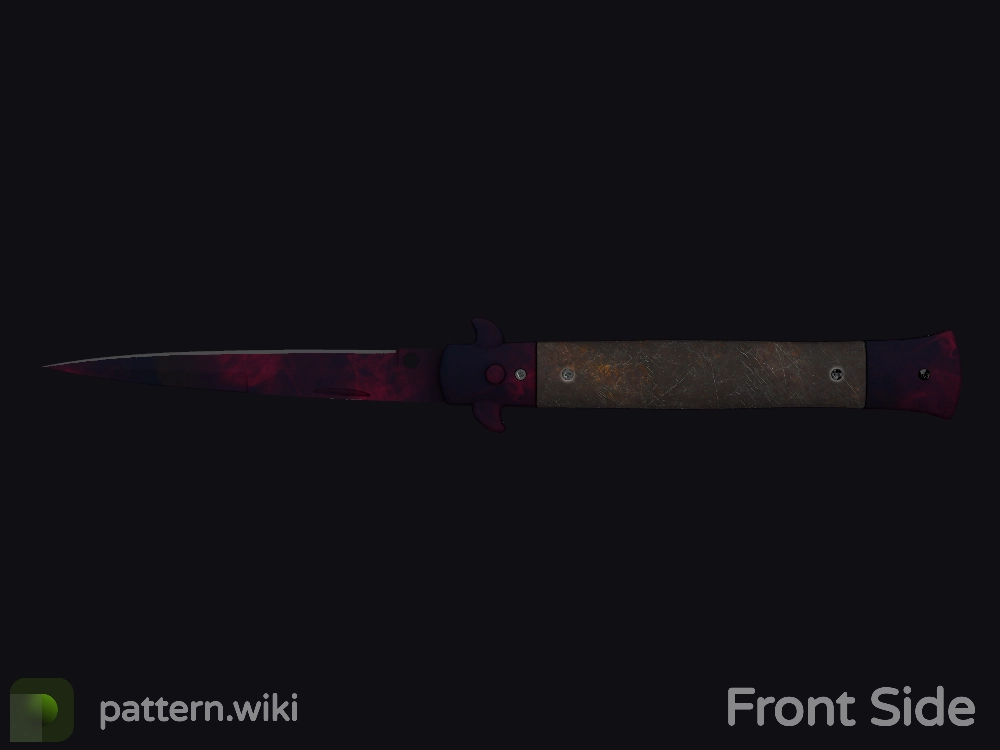 Stiletto Knife Doppler seed 663