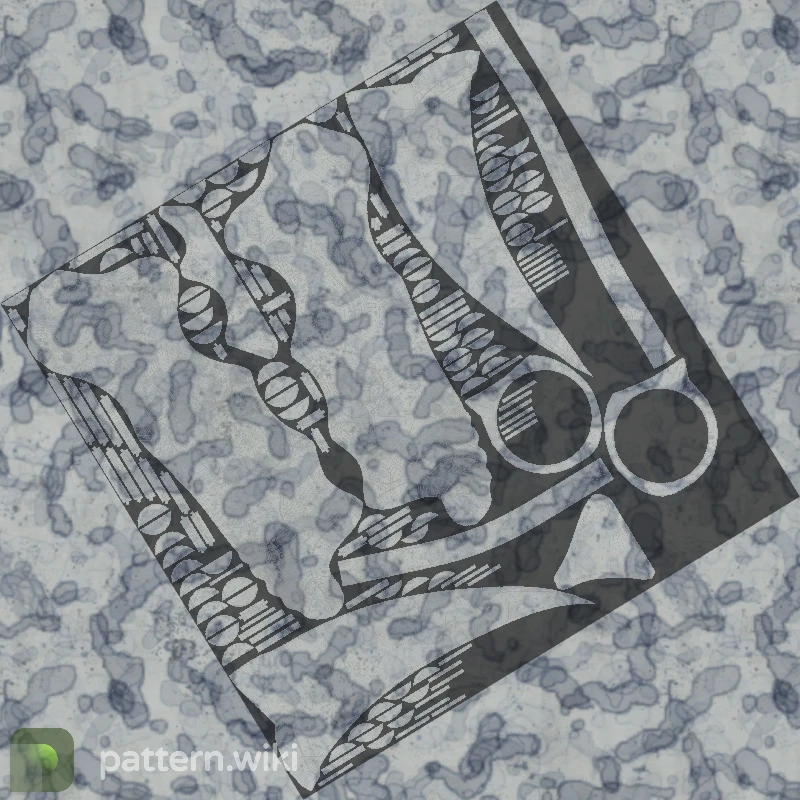 Karambit Stained seed 762 pattern template