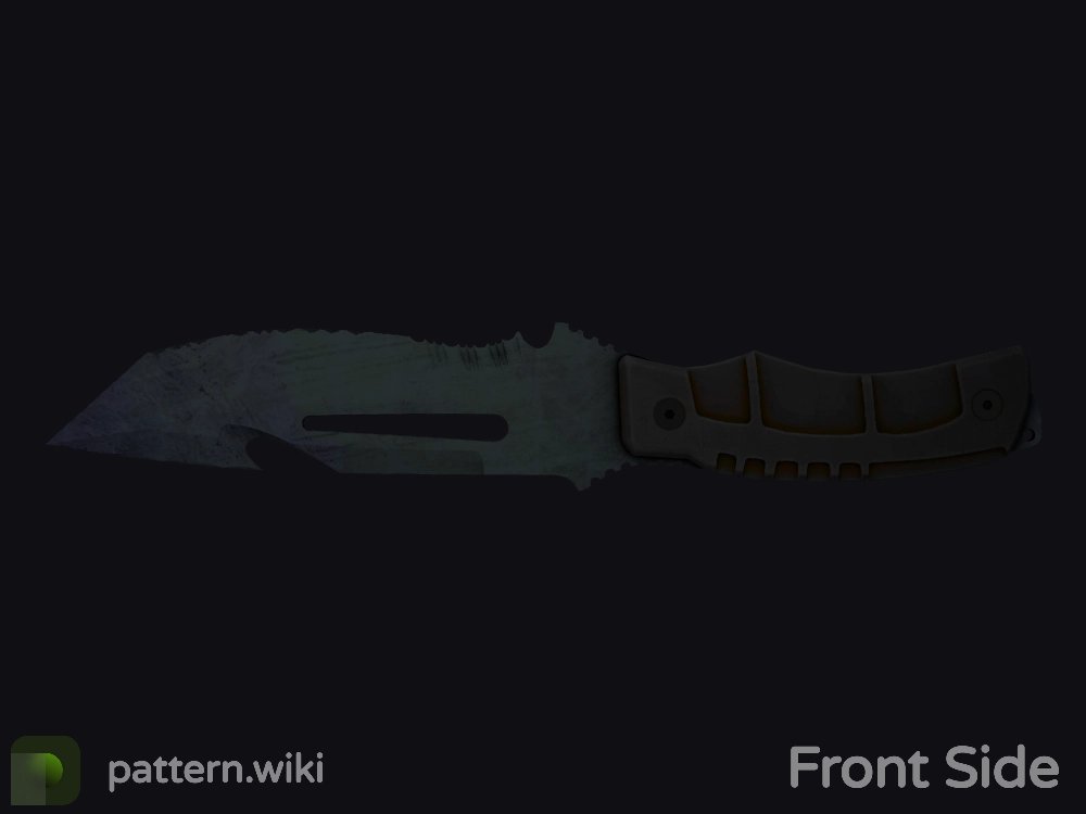 Survival Knife Blue Steel seed 374