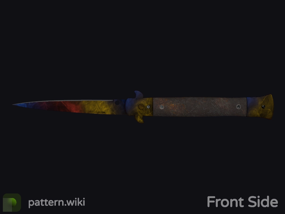 Stiletto Knife Marble Fade seed 41