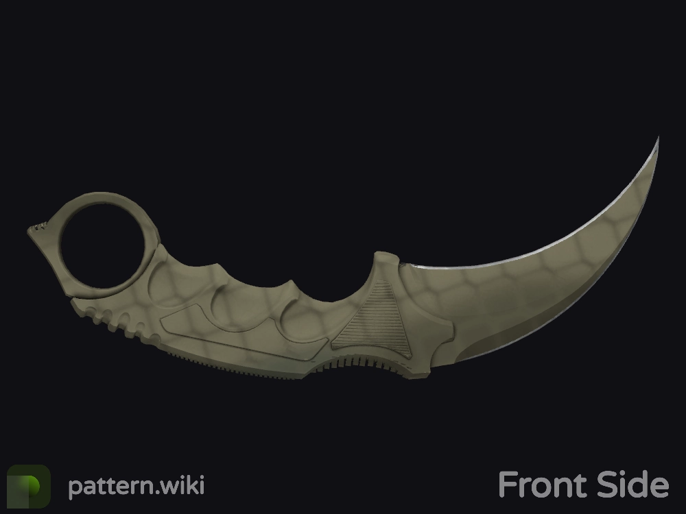 Karambit Safari Mesh seed 156