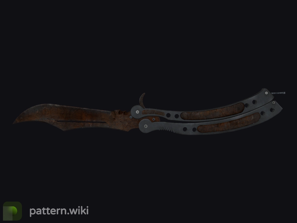 Butterfly Knife Rust Coat seed 413