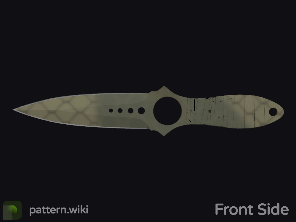 Skeleton Knife Safari Mesh seed 742