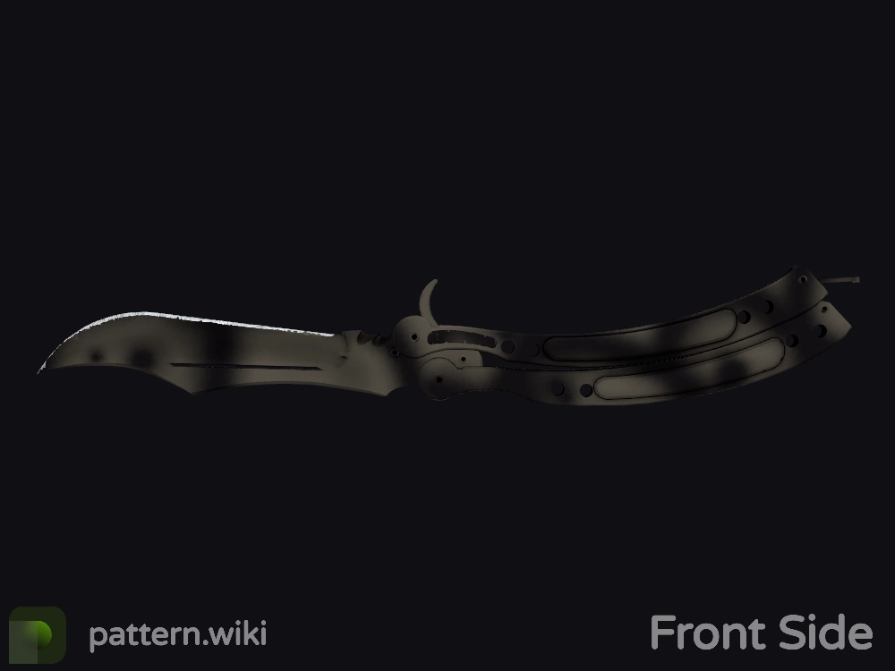 Butterfly Knife Scorched seed 813