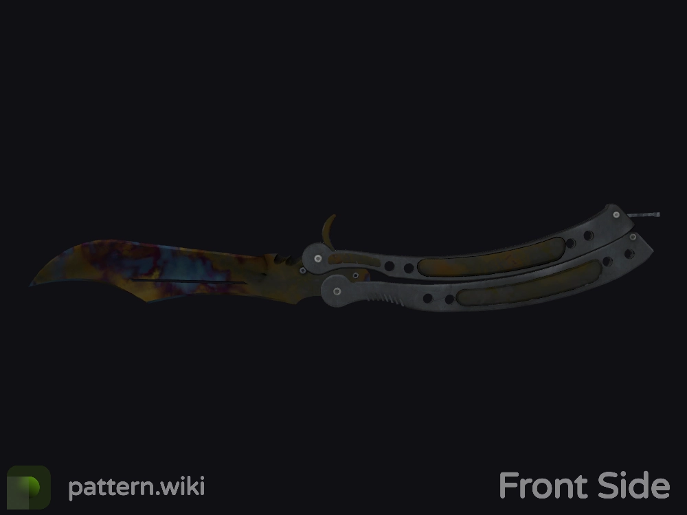 Butterfly Knife Case Hardened seed 479