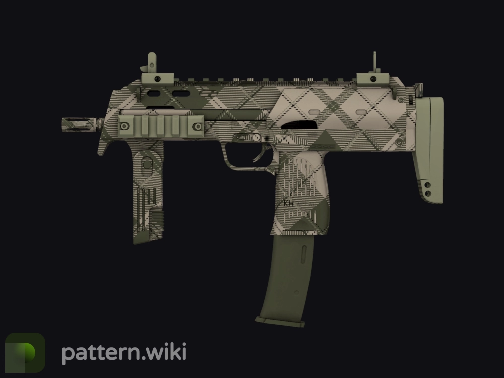 MP7 Olive Plaid seed 14