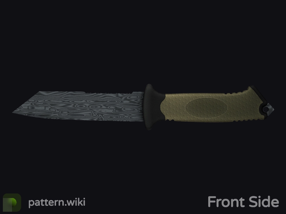 Ursus Knife Damascus Steel seed 418