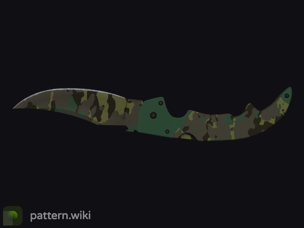 Falchion Knife Boreal Forest seed 464