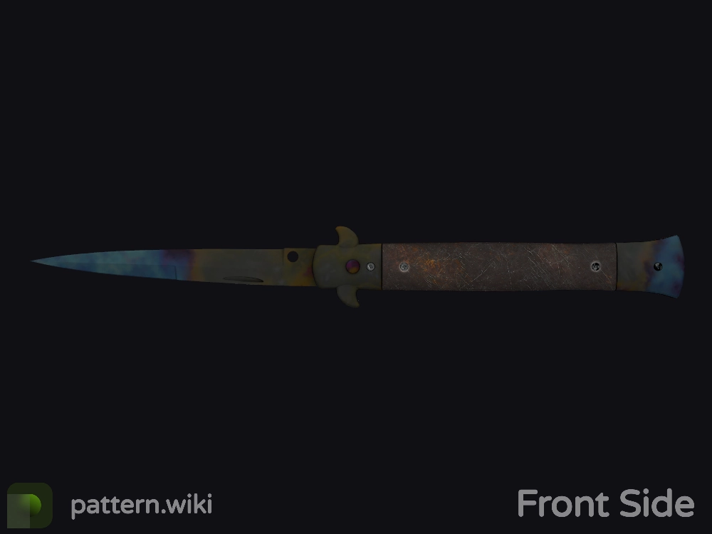 Stiletto Knife Case Hardened seed 191