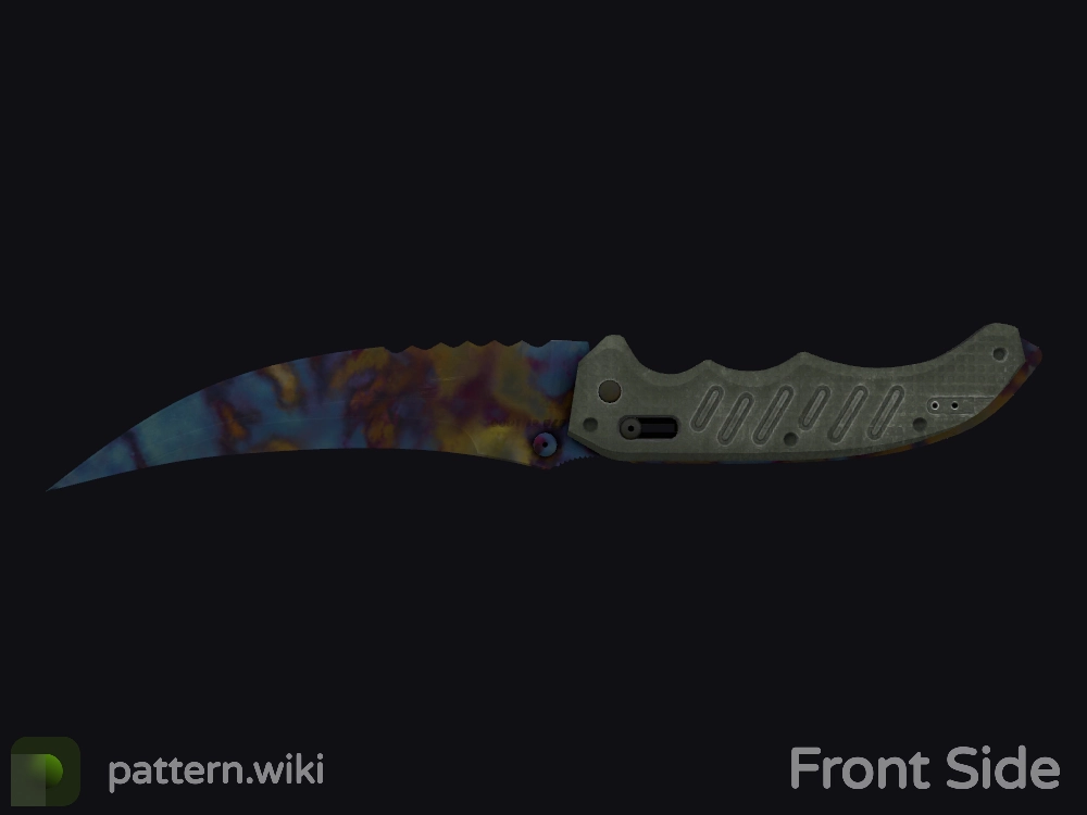 Flip Knife Case Hardened seed 284