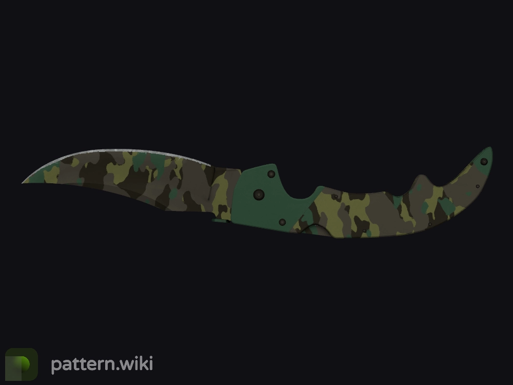 Falchion Knife Boreal Forest seed 46