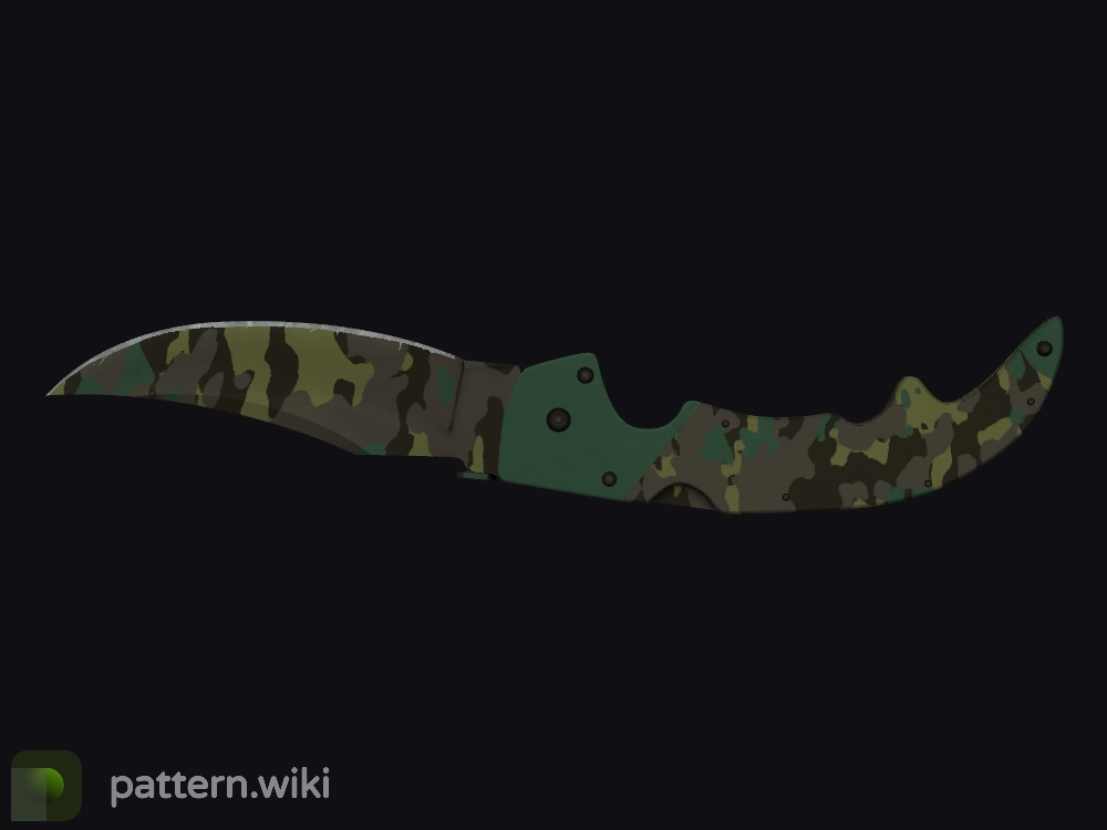 Falchion Knife Boreal Forest seed 369