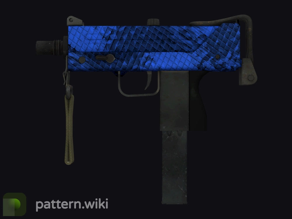 MAC-10 Lapis Gator seed 605