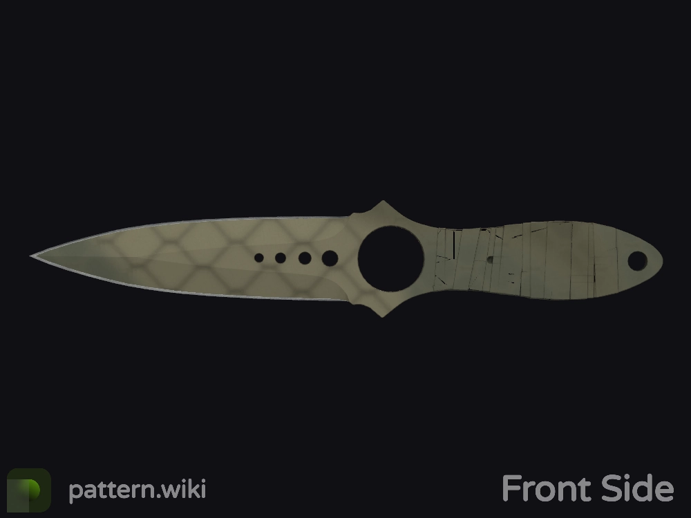 Skeleton Knife Safari Mesh seed 313