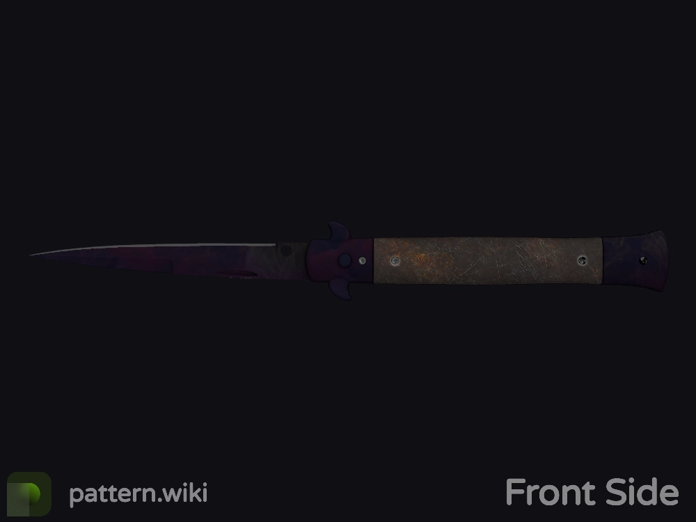 Stiletto Knife Doppler seed 761