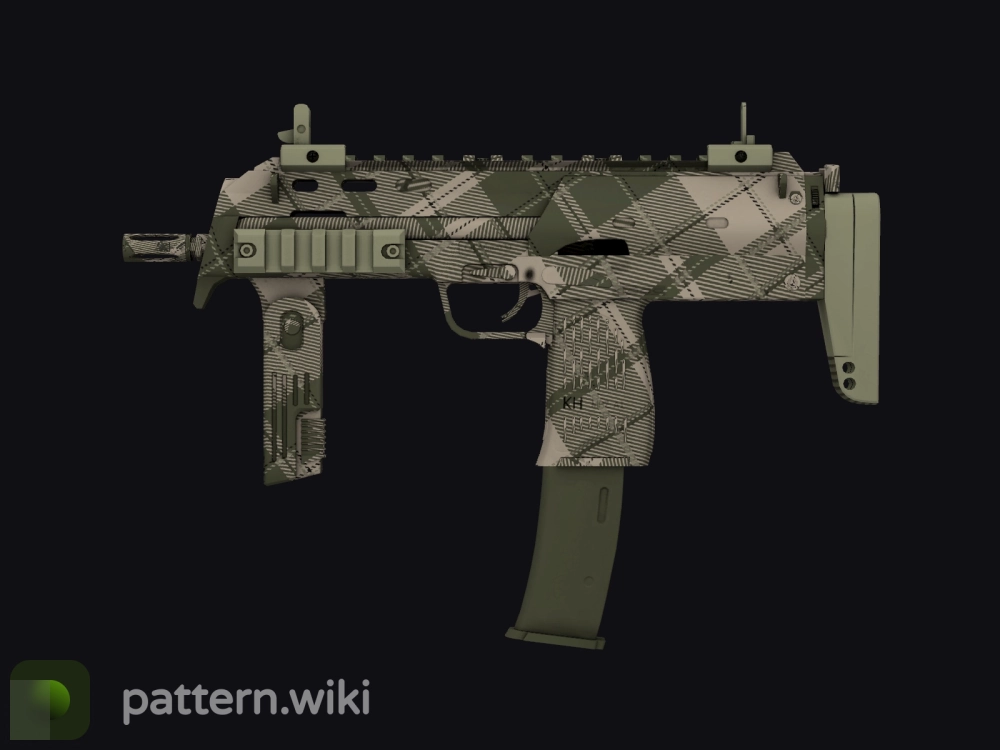 MP7 Olive Plaid seed 906