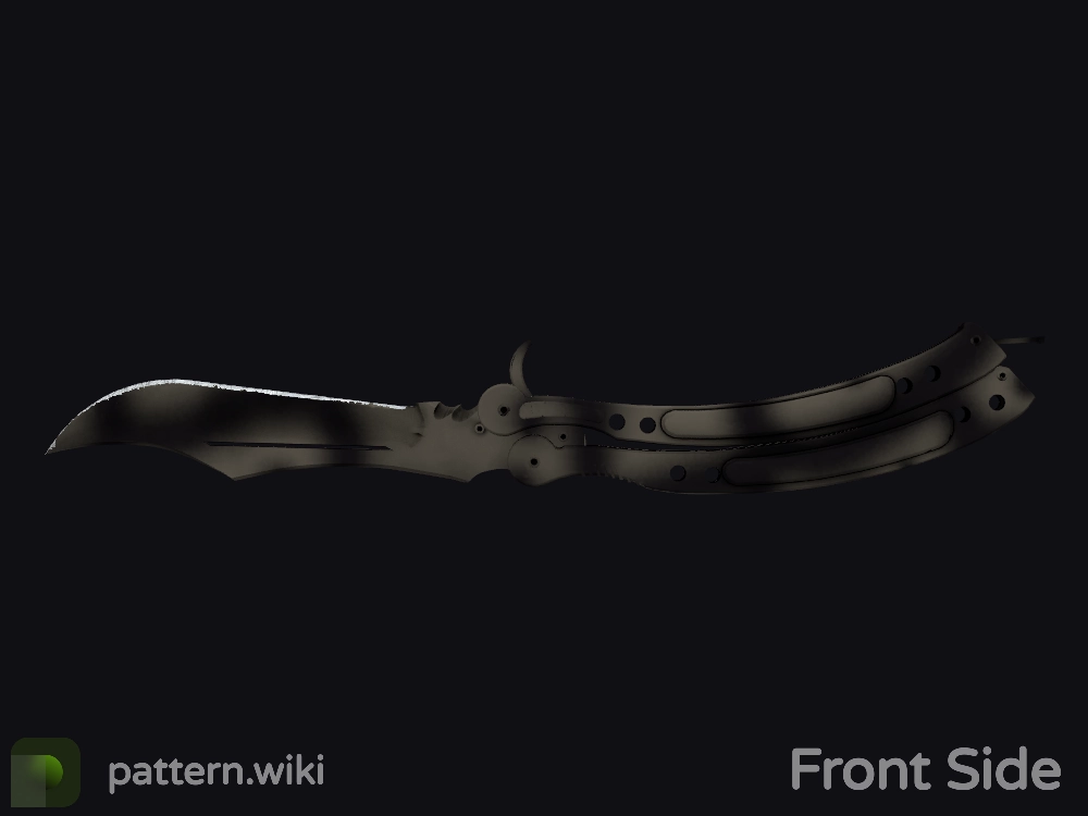 Butterfly Knife Scorched seed 417