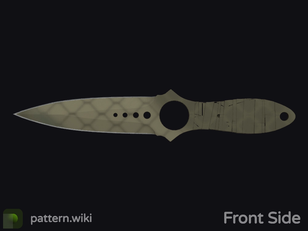 Skeleton Knife Safari Mesh seed 780