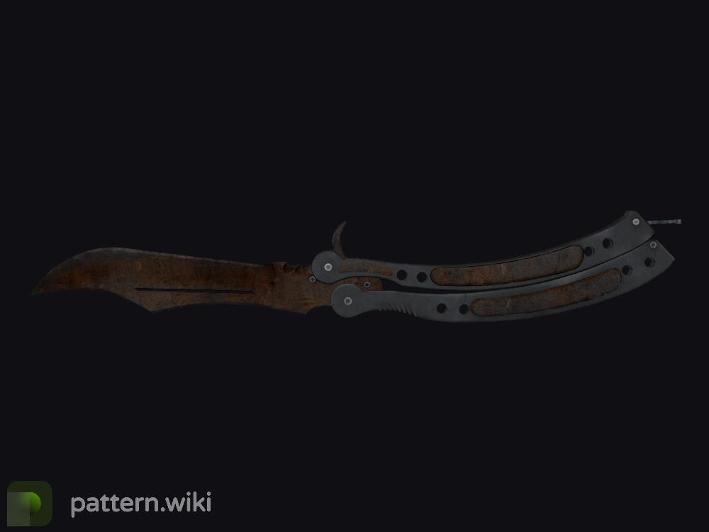 Butterfly Knife Rust Coat seed 299