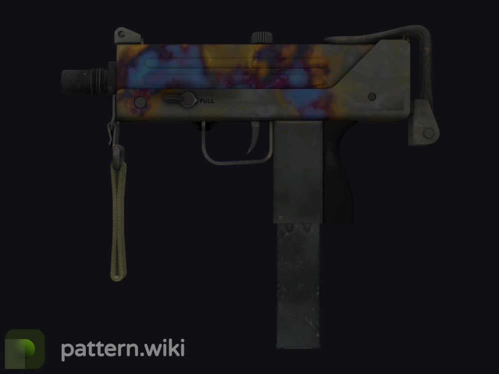 MAC-10 Case Hardened seed 2