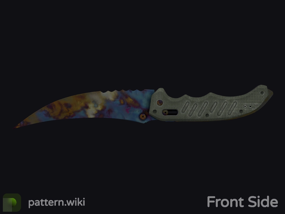 Flip Knife Case Hardened seed 641