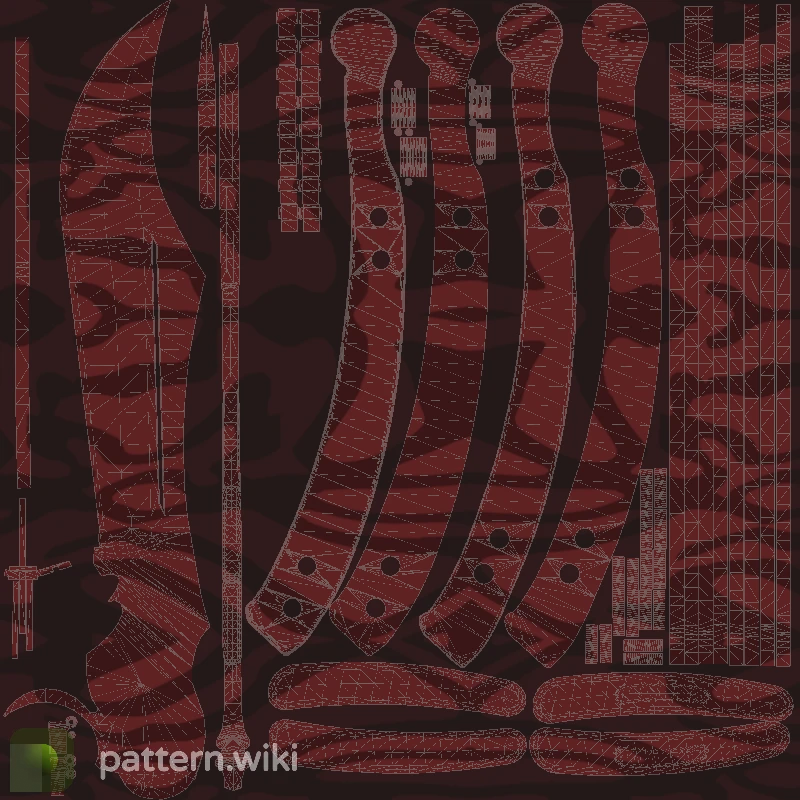 Butterfly Knife Slaughter seed 902 pattern template